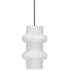 Hubsch Suspension Pilule double blanc mat
