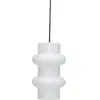 Hubsch Suspension Pilule double blanc brillant