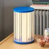 Hubsch Lampe de table Aru bleue