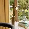 Hubsch Lampe de table en laiton poli