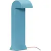 HÜBSCH - Lampe de table Soothe - Bleu - Fer laqué