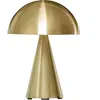 Lampe sans fil en fer finition laiton 15x20cm Mush - Hübsch