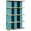 Hubsch Etagère murale Galaxy turquoise/bleu/gris - 022004