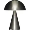Lampe portable en fer argenté 15xh20cm Mush - Hübsch