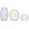 Vase Hubsch Interior Orbit(x3) ø 10x15 cm / ø 12x12 cm / ø 10x7 cm
