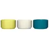 Boîtes de rangement Kanso - Set de 3 Hübsch Multicolore taille unique
