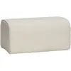 Pouf en tissu beige - Hübsch