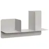 Hubsch Étagère murale métal - gris