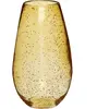 Hübsch Vase en verre ambre H29 H29