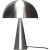 Hubsch Lampe de table métal - nickel ø25xh33cm