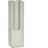 Vase en verre dépoli Hubsch Interior Block Slim - ø5xh18cm