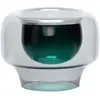 Hübsch Vase en verre fumé vert H16
