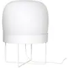 Hubsch Lampadaire en verre - blanc