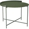 Houe - Table basse Edge - Vert - Acier thermolaqué - Designer Roee Mag...