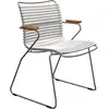 Houe - Fauteuil Click - Blanc - Bambou - Designer Henrik Pedersen