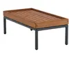 Table d'appoint d'extérieur en bambou 40 x 80 LEVEL - Houe