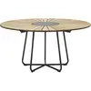 Table ronde 150 cm en bambou piètement en aluminium CIRCLE - Houe