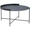 Houe - Table basse Edge - Noir - Métal thermolaqué - Designer Roee Magdassi