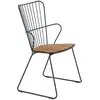 Chaise PAON Dining - noir Houe