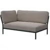 Houe - Canapé de jardin rembourré Level - Beige - Tissu Sunbrella Heri...