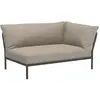 Canapé LEVEL 2 - droit - Sunbrella Heritage ash Houe