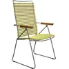 Houe - Fauteuil Click - Jaune - Acier thermolaqué - Designer Henrik Pe...