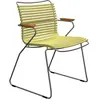 Houe - Fauteuil Click - Jaune - Acier thermolaqué - Designer Henrik Pe...