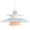 Louis Poulsen Suspension PH 5 bleu huître rose - 5741113073