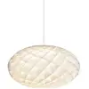 LOUIS POULSEN lampe à suspension PATERA OVAL (E27 - PVC satiné coupé)