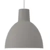 LOUIS POULSEN lampe à suspension TOLDBOD Ø 25 cm (Gris clair - Allumino)