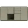 MONTANA - Buffet Buffet - Gris - MDF laqué - Designer Peter J. Lassen