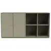 MONTANA - Buffet Buffet - Gris - MDF laqué - Designer Peter J. Lassen