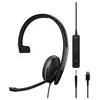 Micro-casque - EPOS - ADAPT 135 USB-C II - Filaire - Noir - Communication unifiée