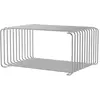 MONTANA - Etagère Panton - Argent - Fil d'acier inoxydable poli - Desi...