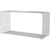 MONTANA - Etagère Panton - Argent - Fil d'acier inoxydable poli - Desi...