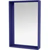 MONTANA - Miroir mural Colour Frame - Bleu - Verre miroir - Designer P...