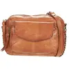 Sac à main Pieces Pccnaina leather cross body Marron Taille : UNIQUE