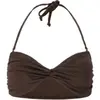 Haut de maillot de bain femme Athlecia Larinie Marron 36 EA251484-5129