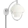 Applique murale GUBI Multi-Lite, blanche, métal, G9