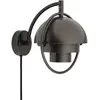 Applique murale GUBI Multi-Lite, noir-laiton, métal
