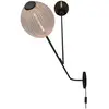 GUBI Applique murale Satellite à 2 lampes noir/blanc