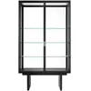 Vitrine en chêne noir et marron Private Desk - Gubi