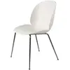 Gubi Set De 4 Chaises Beetle Dining Chair Base Chrome Noir (Alabaster ...