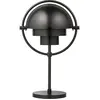 Gubi Lampe à poser rechargeable Multi-Lite, noir, acier, hauteur 30 cm