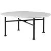 Gubi - Table basse Carmel - Blanc - Grès émaillé - Designer OEO Studio