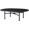 Gubi - Table basse Carmel - Noir - Grès émaillé - Designer OEO Studio