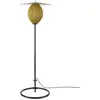 GUBI lampadaire d'extérieur Satellite, IP65, noir/or moutarde