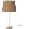 GUBI lampe à poser 9205, laiton, abat-jour en bambou, hauteur 58 cm