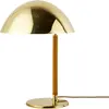 GUBI lampe à poser 9209, laiton, rotin, hauteur 36,5 cm