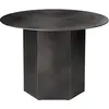 Table basse ronde en acier brumeux 60cm Epic - Gubi